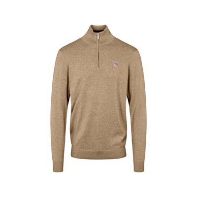 Rundhalspullover VINSON "VINSON Sweater VMJulius", Herren, Gr. L, melange, Obermaterial: 100% Nylon, Pullover Rundhalspullover