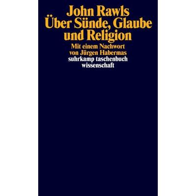 Über Sünde, Glaube und Religion, Taschenbuch von John Rawls, Suhrkamp, 978-3-518-29933-3