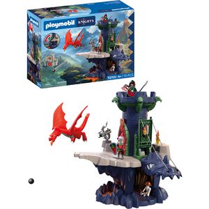 playmobil Spielset Knights 72113, ab 4 Jahre, Drachenritterturm, 70 Teile