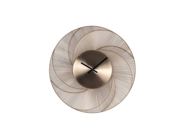 Grosse Design Wanduhr „Denver“ Ø 86 cm Gold Richmond Interiors