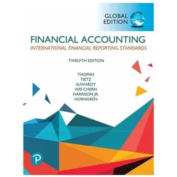 Financial Accounting, Global Edition, Schulbücher von Charles Horngren, Wendy M. Tietz, Walter Harrison, Themin Suwardy, C. William Thomas