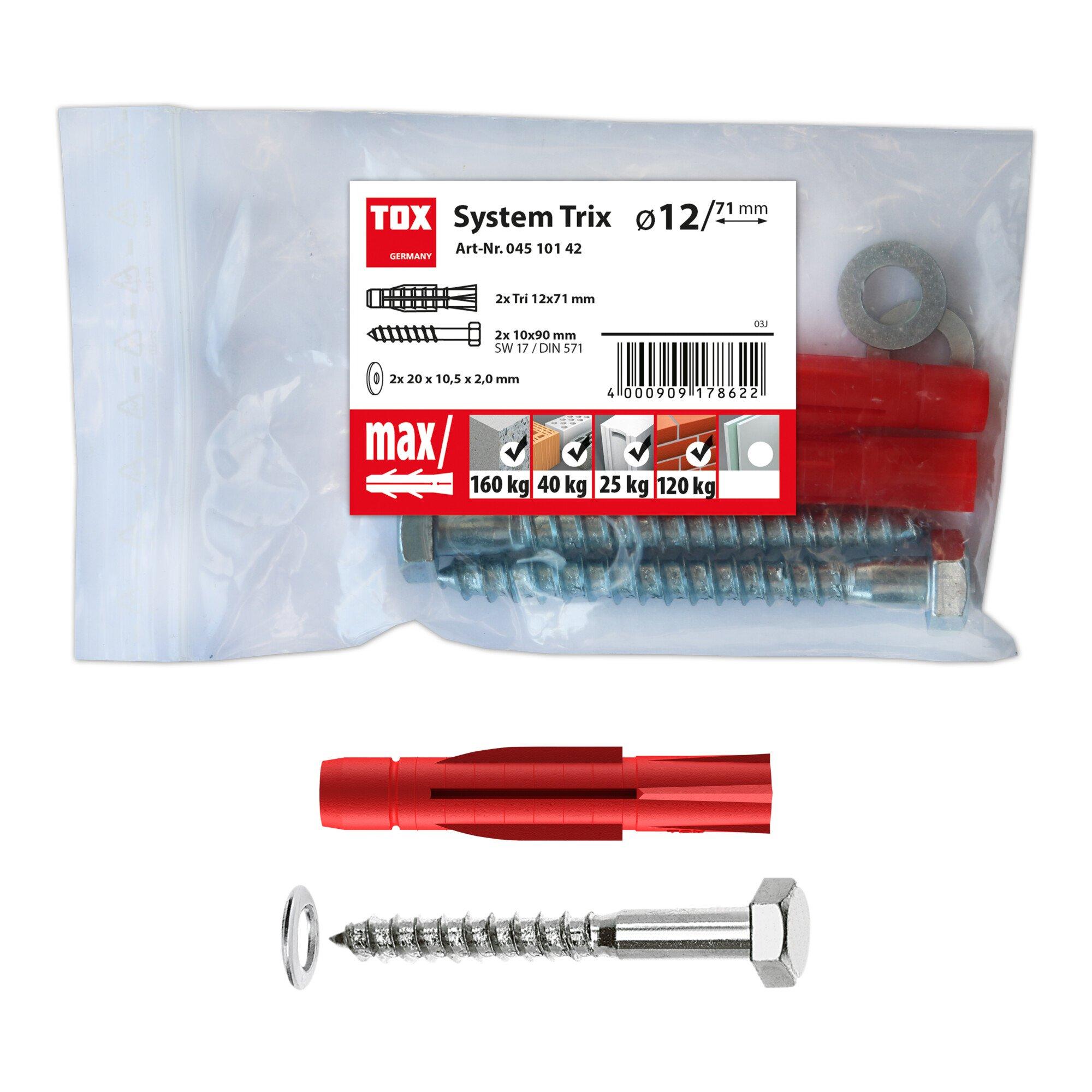 TOX Montagesatz System Trix 12x71 mm (04510142)