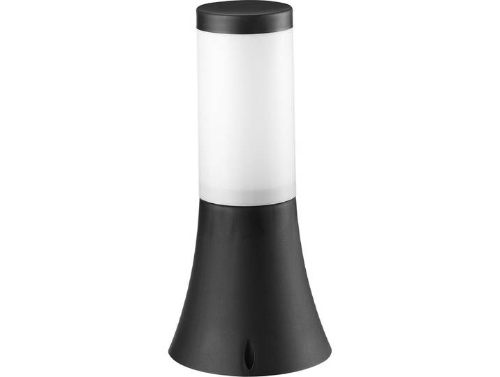 Staande Buitenlamp - Sokkellamp - Orkidera 1 - E27 Fitting - Rond - Zwart