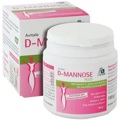 D-Mannose Plus 2000mg mit Vitaminen und Mineralstoffen Pulver 100 g