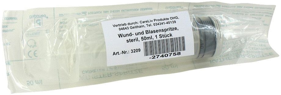Careliv Produkte Wund Und Blasenspritze 50 ml steril