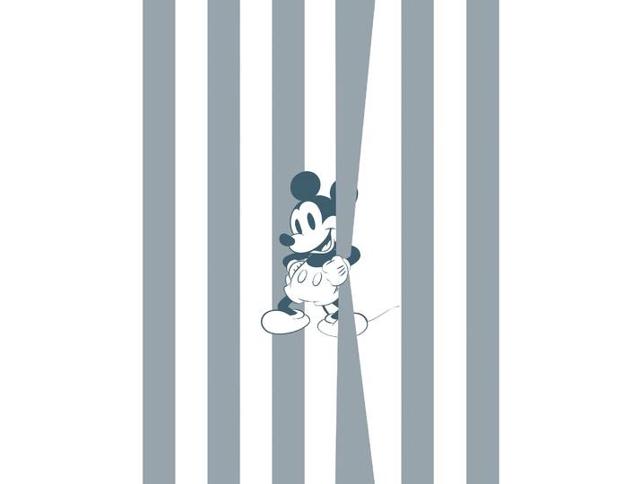Vliestapete KOMAR Digitaldruck Vlies - Mickey Offbeat - Grösse 200 x 250 cm , bunt (bunt, grau, weiß), B:200m L:250m, Vlies, Tapeten, Vliestapete, Kinderzimmer