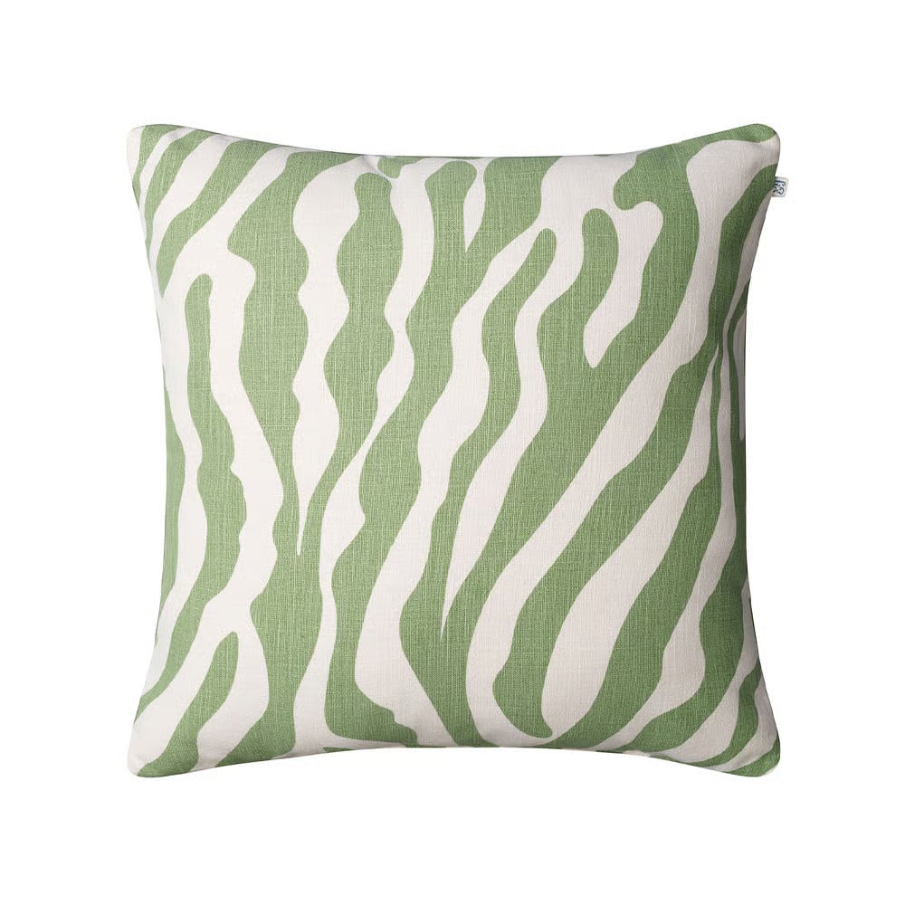 Chhatwal & Jonsson Zebra Outdoor kussen Sage/off white, 50 x 50 cm