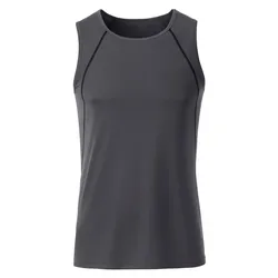 Funktions-Tanktop "JN494" - L - titan/black