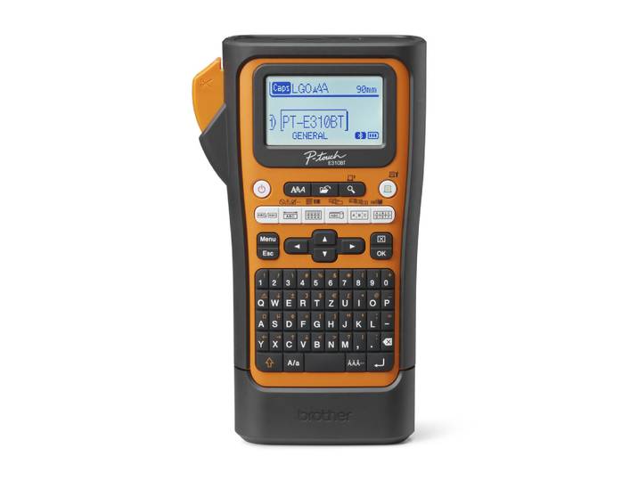 Brother PT-E310BTVP, AZERTY, HSE/TZe, Transfert thermique, 180 x 180 DPI, 20 mm/sec, Avec fil &sans fil PTE310BTVPYP1