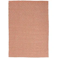 Outdoor-Teppich Bhajan aus Kunststoff, modern, rosa orange, 170x240 cm, rechteckig