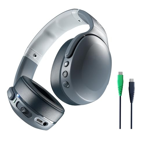 Skullcandy Crusher Evo Draadloze Over-ear Koptelefoon met Sensory Bass en Microfoon - Grijs