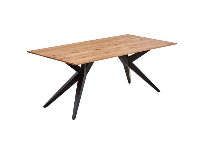 Musterring Esstisch, Eiche, Holz, Eiche, massiv, rechteckig, Y-Form, 100x76x200 cm, in verschiedenen Holzarten erhältlich, Esszimmer, Tische, Esstische