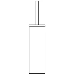 Ideal Standard Bürstengarnitur IOM A9108MY Stahl gebürstet, bodenstehend