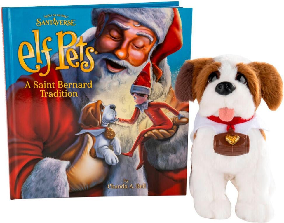 Cefa Elf Sint Bernard knuffel teddybeer meerkleurig
