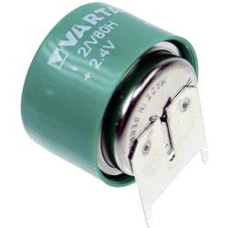 Varta V2/80H-SLF ++/- Knopfzellen-Akku 80H NiMH 80 mAh 2.4 V 1 St. 55608602059
