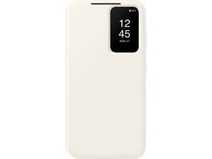 Samsung - Etui S23 Smart View Porte-Carte Creme
