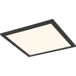Reality, Deckenleuchte, Beta LED Deckenleuchte 13W dimmbar Schwarz Matt CCT einstellbare Lichtfarbe Nachtlicht (1400 lm)