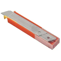 Cuttermesser Nölle Profi-Abbrechklingen 18 mm 10 Stück im Dispenser, eisgehärtet made in Solingen