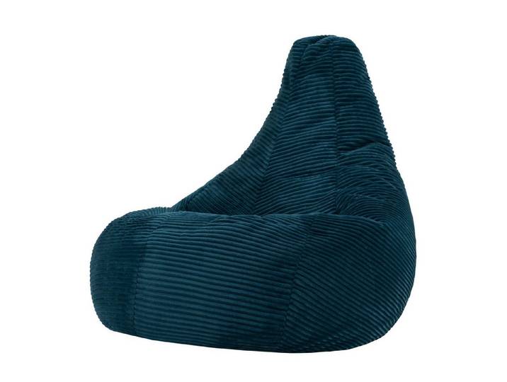 icon Sitzsack Sessel mit Rückenlehne XXL aus Cord „Dalton“, Sitzsack XXL, Gaming Sitzsack, Made in Germany, Erwachsene & Kinder