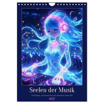 Seelen der Musik (Wandkalender 2027 DIN A4 hoch), CALVENDO Monatskalender