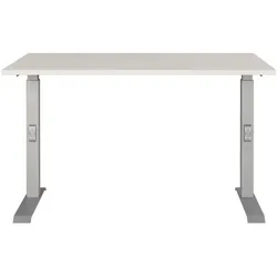 Germania-Werke Schreibtisch höhenverstellbar (manuell) »Downey« 120 cm gelb, 120x91x80 cm