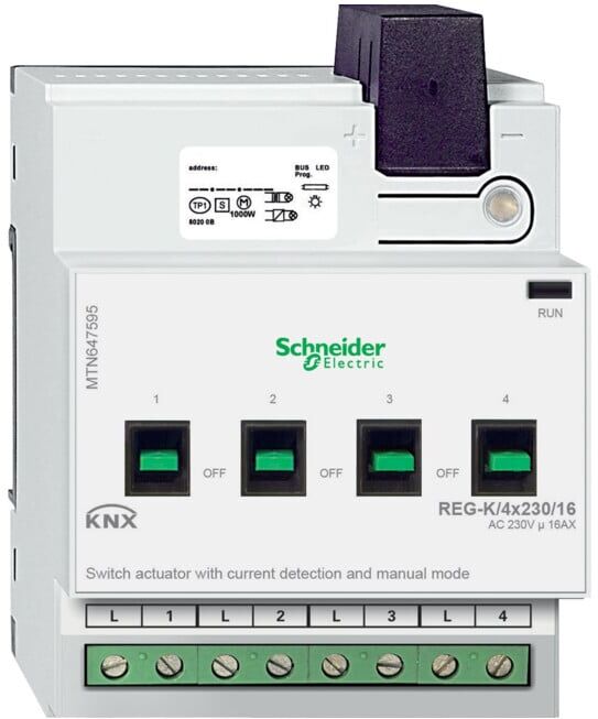 Schneider Electric Actionneur de commutation REG-K/4x230/16 (MTN647595)