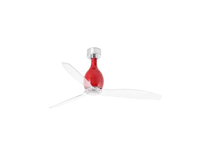 FARO BARCELONA MINI ETERFAN Ø128 CMS ROJO BRILLO PALAS TRANSP