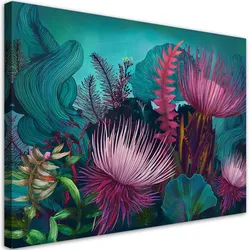 LEINWANDBILD Ozean-Korallenriff 90x60cm