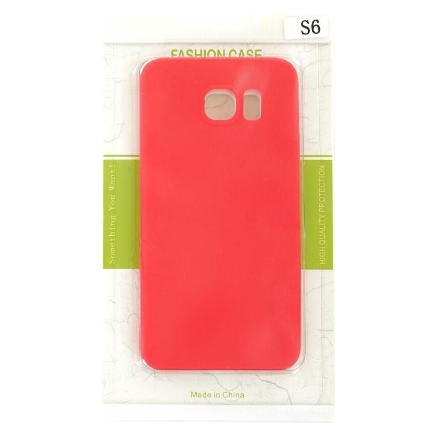 Fashion Case Silicone Case Fashion for Samsung S6 Red (Samsung Galaxy S6) (25459072)