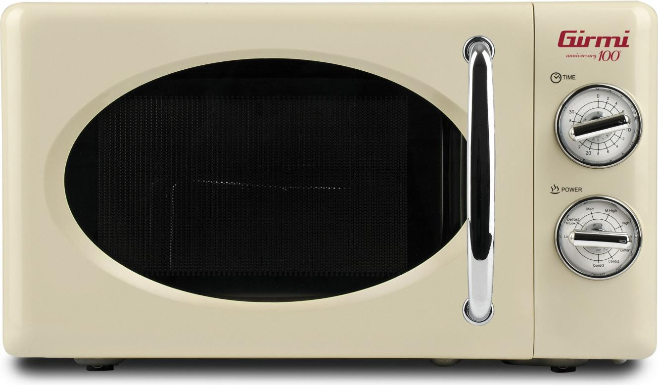 Girmi FM21 Combinatieoven en magnetron, 20 liter, 700 watt, beige