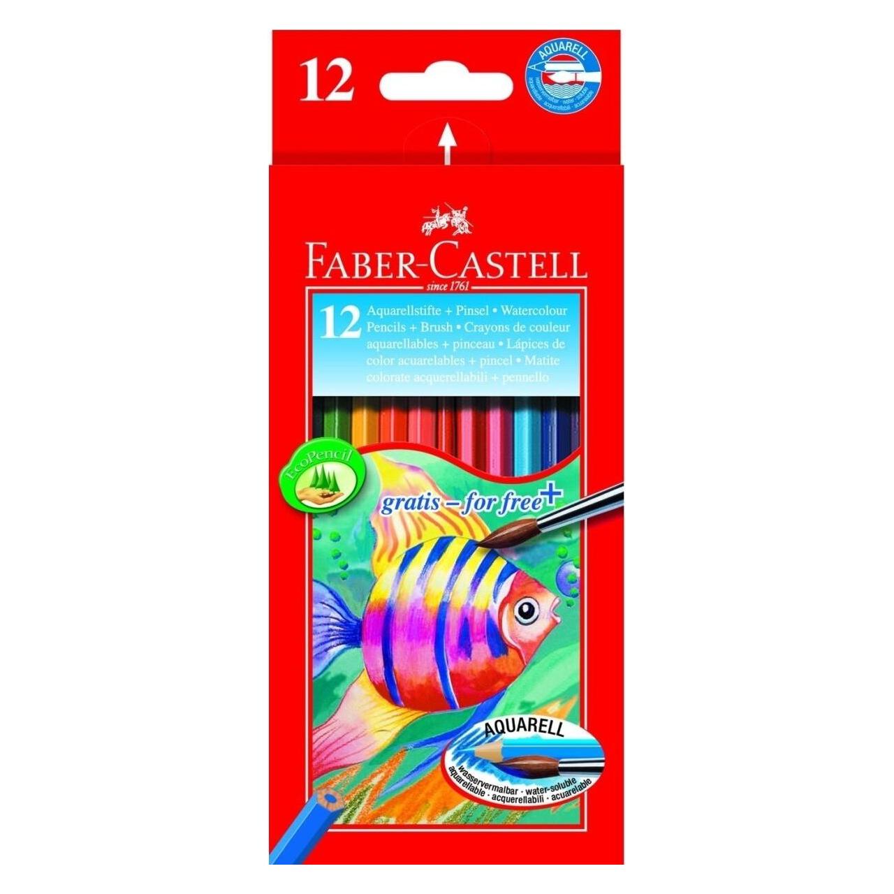 Faber-Castell Aquarellfarbstifte Classic (12x) (114413)