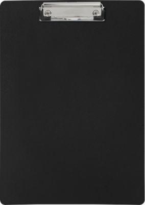 Klemmbrett Maul, A4, Klemmweite 8 mm, Klemme an kurzer Seite, bruchsicher, Polypropylen, schwarz
