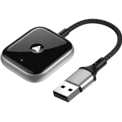PowerGuard Wireless Android Auto Adapter, Auto Adapter, Schwarz