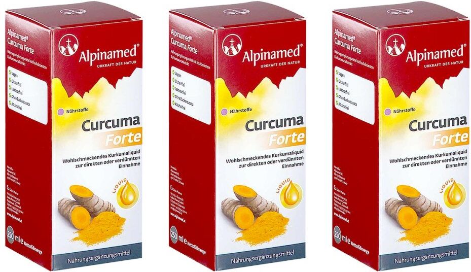 Alpinamed Curcuma Forte Liquid 3x250ml