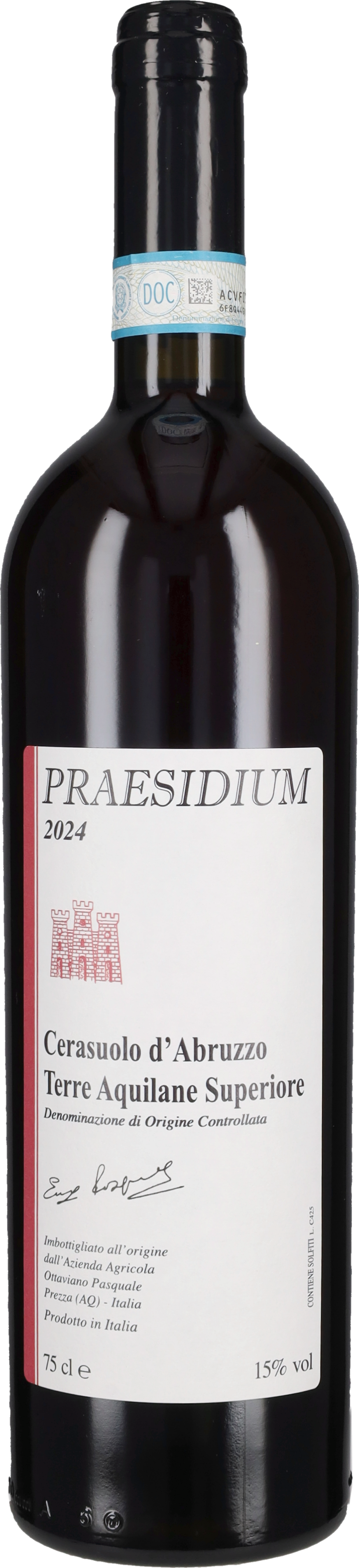 Cerasuolo d'Abruzzo Praesidium 2025