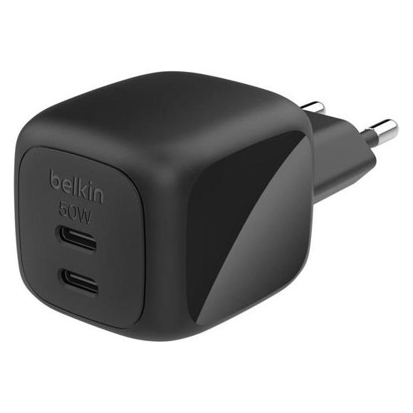 Belkin BoostCharge Pro (50 W, 2 Ports) (WCH019KQBK)