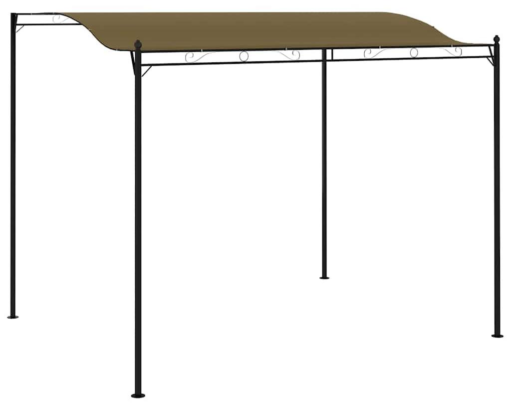Pavillon, 3 x 2 Meter, mit Polyesterdach, ein robuster Unterstand für den Außenbereich