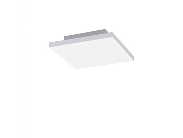 LeuchtenDirekt LED Panel Deckenleuchte, rahmenlos 29.5x29.5cm, CCT warmweiß - kaltweiß, Fernbedienung dimmbar, CANVAS…