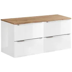 WASCHTISCHUNTERSCHRANK 120.4cm April Weiß