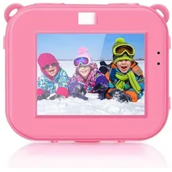 VR Shinecon 1080p Full HD Sportkamera für Kinder, Action Cam, Pink, Rosa