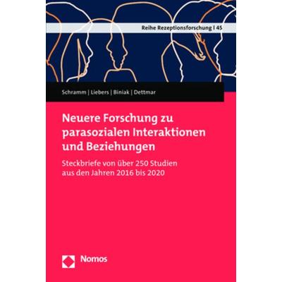 Neuere Forschung zu parasozialen Interaktionen und Beziehungen, Taschenbuch von Holger Schramm,Nicole Liebers,Laurenz Biniak,Franca Dettmar, Nomos,
