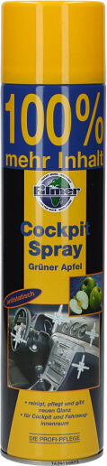 Filmer Kunststoffpflegemittel Cockpitspray Grüner Apfelduft (600 Ml) 60043 0.6l