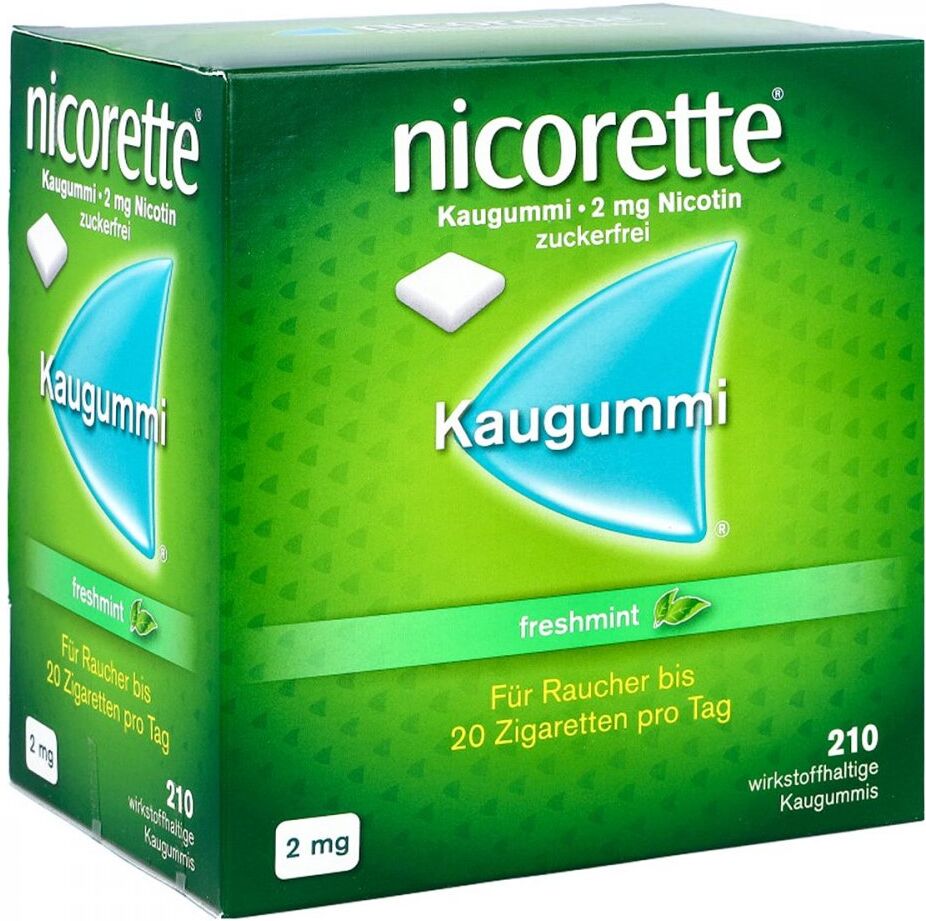 nicorette® Kaugummi 2 mg freshmint
