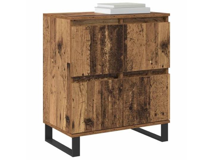 KTHLBRH Anrichte rechteckig Holz 60 x 35 x 70 cm Minimalistisches Design, für Wohnzimmer oder Esszimmer, 3 Stück