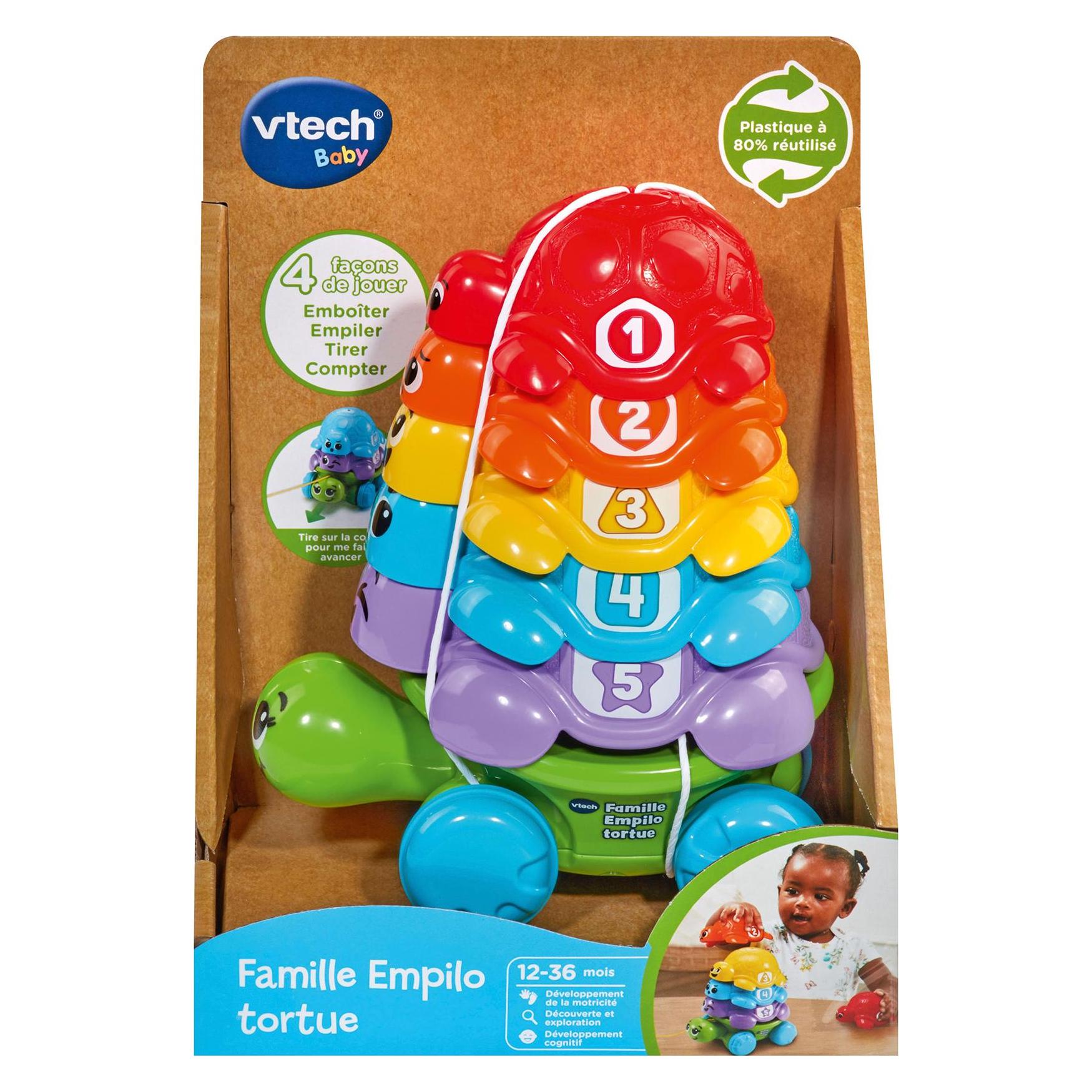 VTech Famille Empilo Tortue (Französisch, 1 - 3 Jahre) (80-609305)