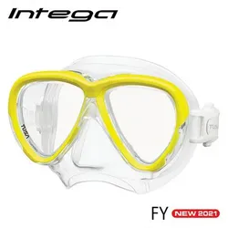 TUSA Intega - Tauchmaske - Flash Yellow