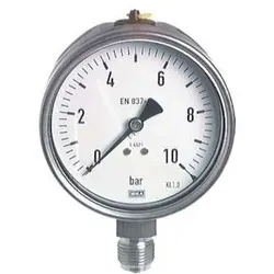 Landefeld MS 6100 ES Chemie-Manometer senkrecht senk.100mm 0-6bar, Messtechnik