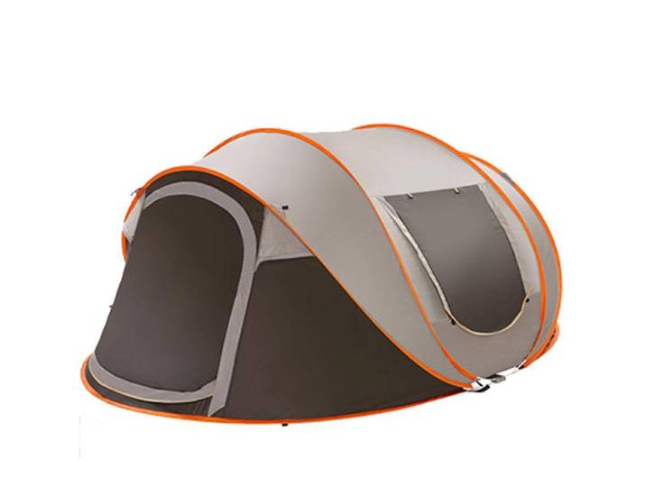 Tente pop-up pour 5 à 8 personnes, grande tente de camping imperméable pour la famille, tente gonflable d'extérieur sans structure, abri de camping automatique