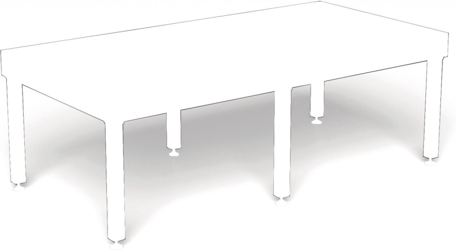 schweisskraft Schweißtisch Professional Extreme 8.7 PLUS 2400 x 1200 x 150 (190160030X7PL)