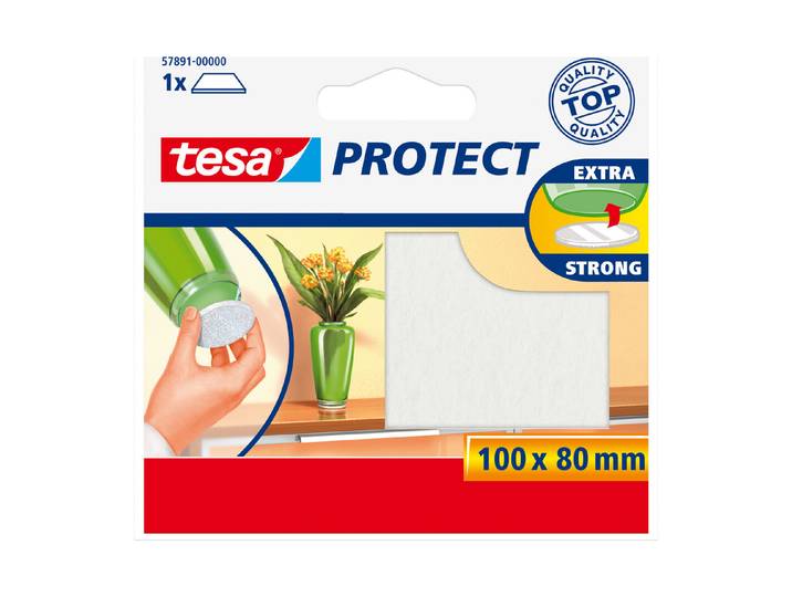 Tesa Filzgleiter Zuschneidbar 10 × 8 cm